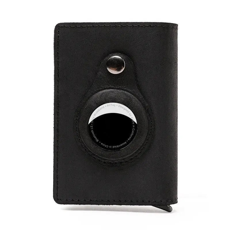 Location Tracker Metal Aluminum Alloy RFID Wallet pawello