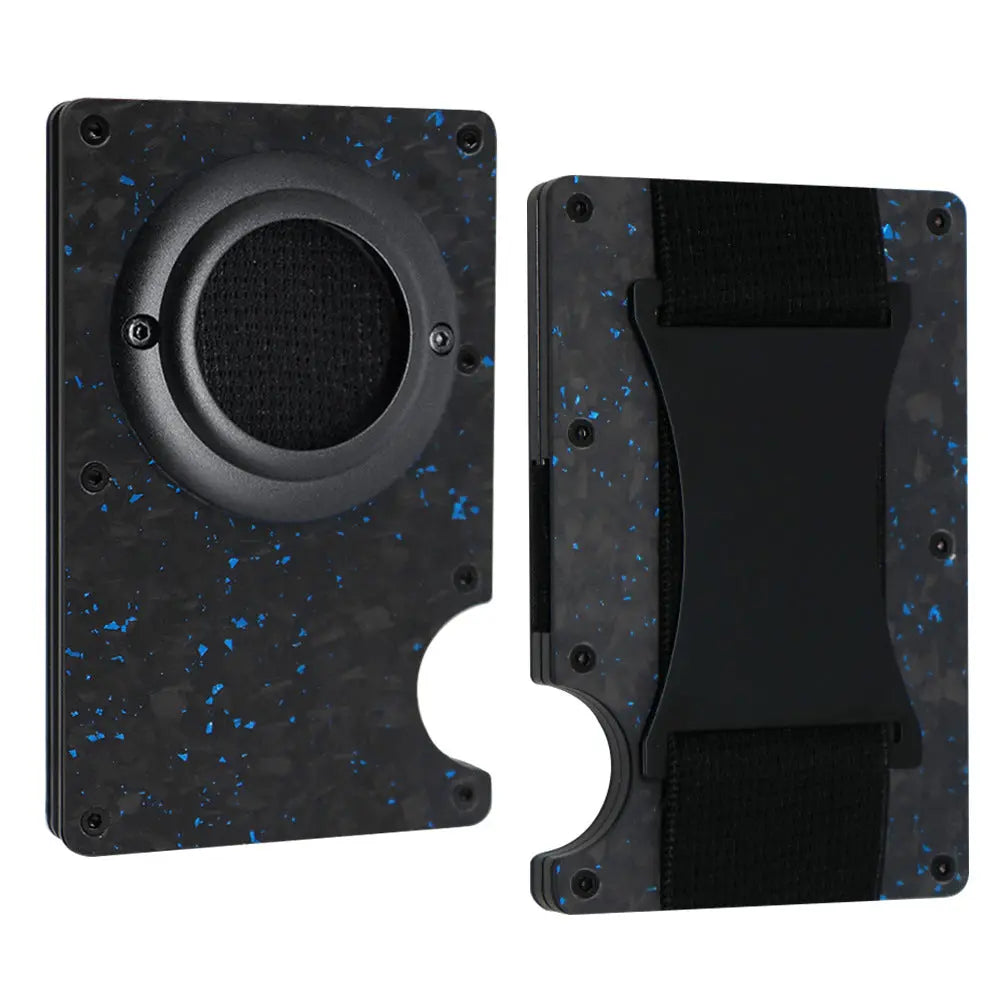 Tracker Card Holder Spot Forged Carbon Air Tag tracksyshop