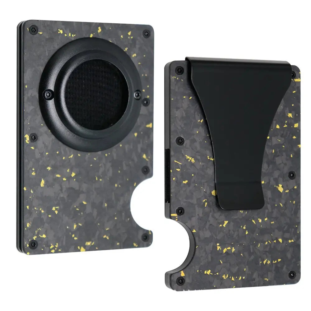 Tracker Card Holder Spot Forged Carbon Air Tag tracksyshop