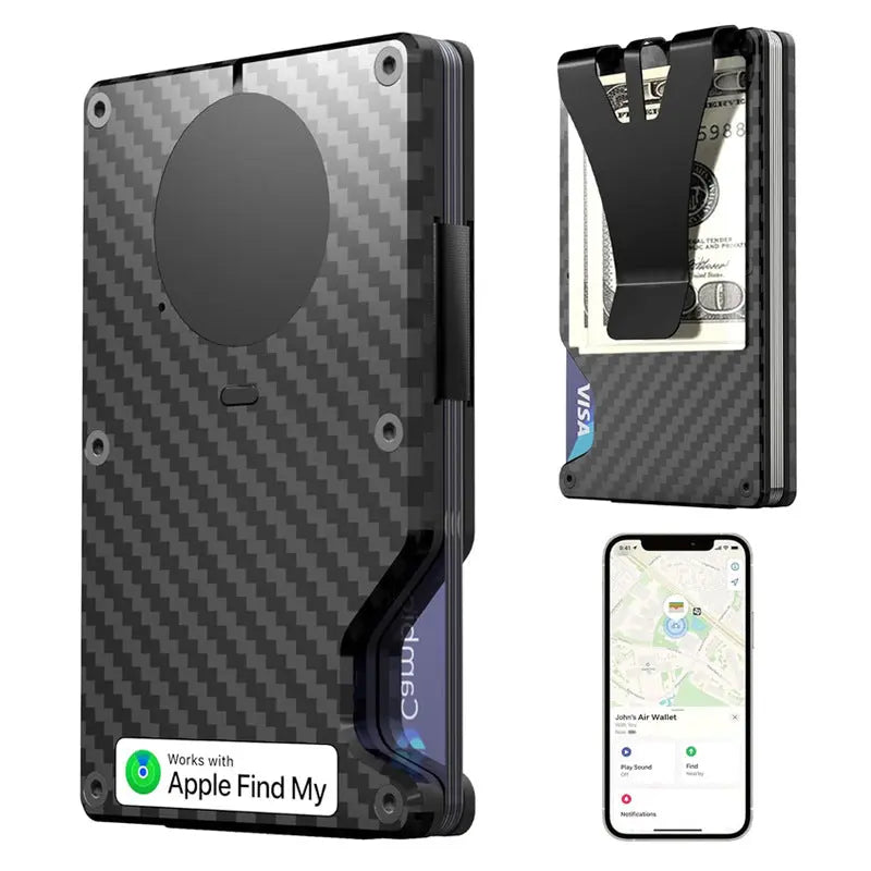 New Built-in Tracker Wallet Anti-theft Swiping tracksyshop