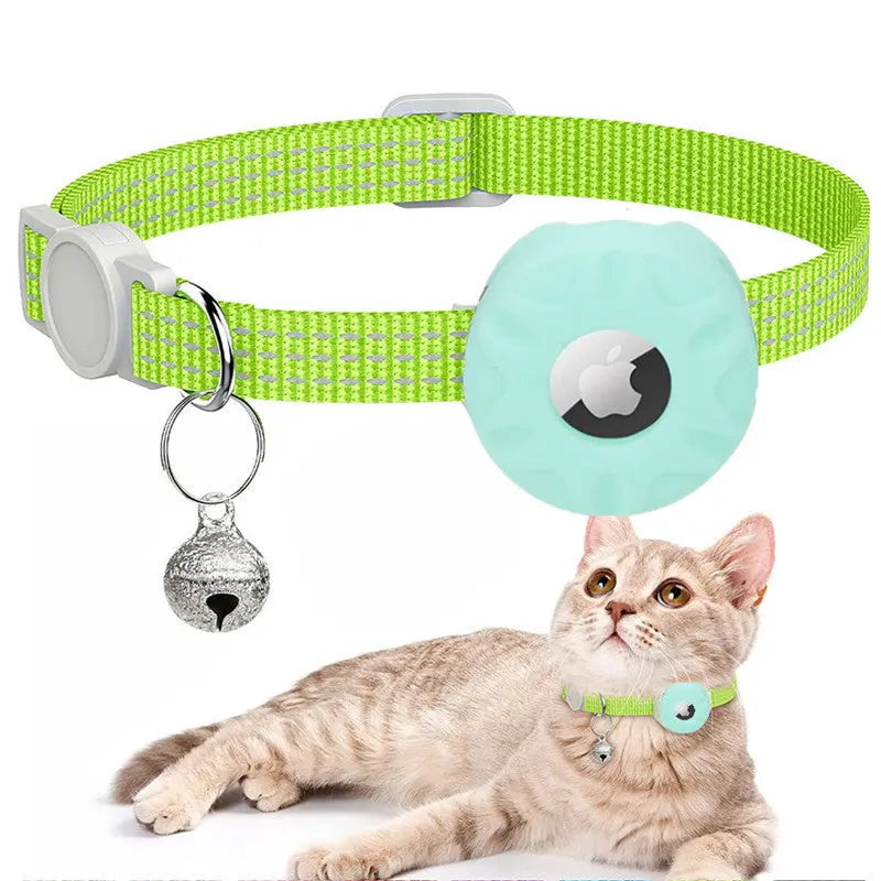 Fashion Cat Collar Tracker Silicone Case pawello