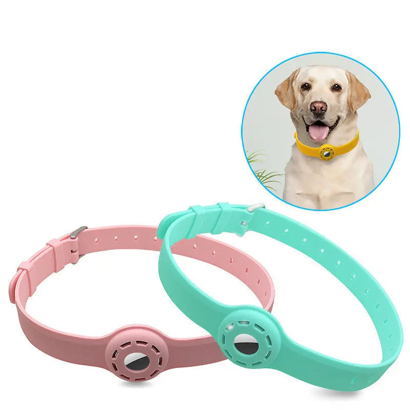 Pet Collar Anti-lost Silicone Airtags Tracker tracksyshop