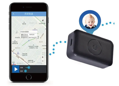 GPS locator car children and old people tracker anti-loss miniature personal tracker pawello