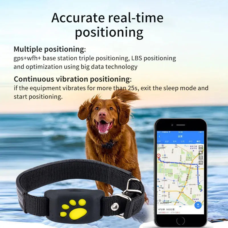 Waterproof GPS Locator And Intelligent Pet Tracker tracksyshop