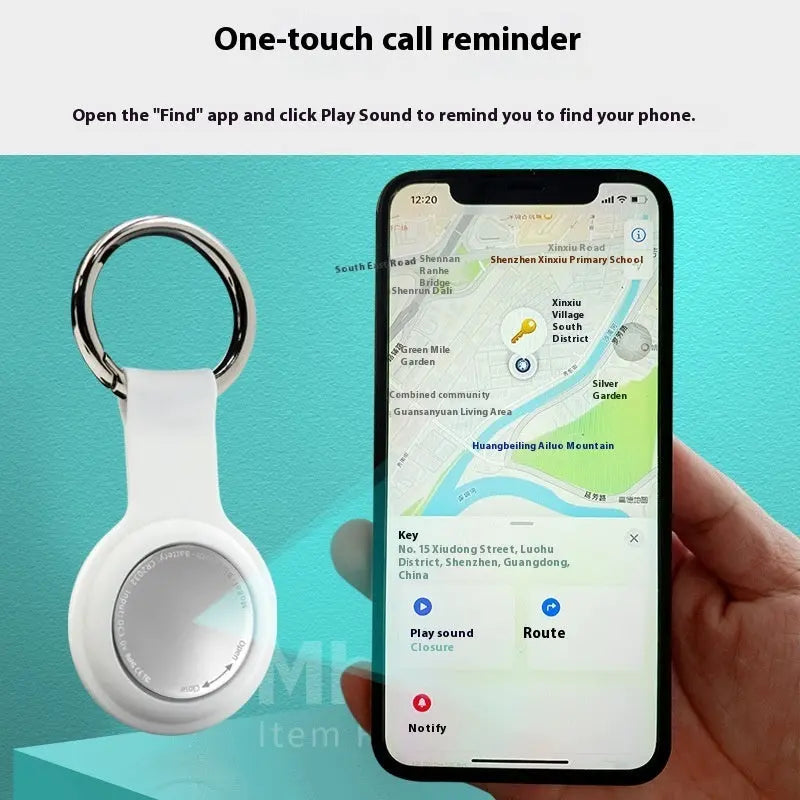 FindMy Search Global Locator Mobile Wallet Pet Positioning Alarm Airtag Bluetooth Tracker pawello