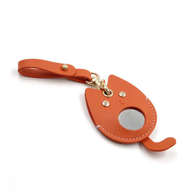Leather Locator Tracker Access Card Holder pawello