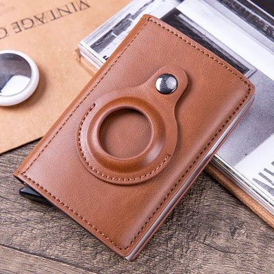 Location Tracker Metal Aluminum Alloy RFID Wallet pawello