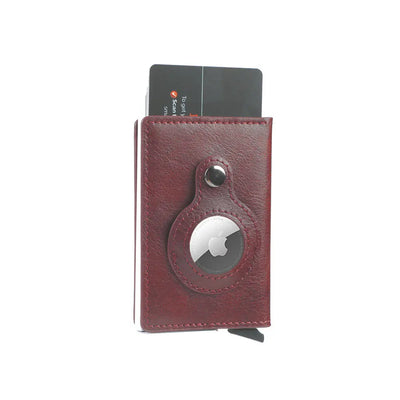 Location Tracker Metal Aluminum Alloy RFID Wallet pawello