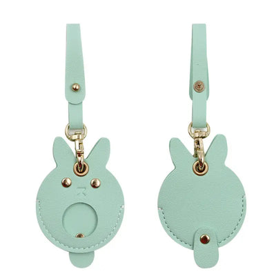 Leather Locator Tracker Access Card Holder pawello