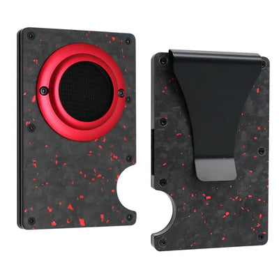Tracker Card Holder Spot Forged Carbon Air Tag tracksyshop