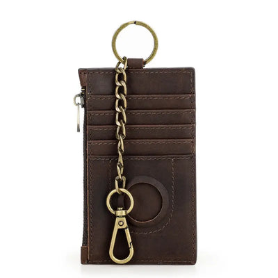 Tracker Crazy Horse Leather Card Holder pawello