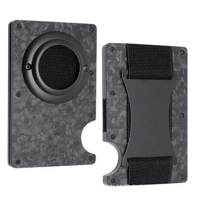 Tracker Card Holder Spot Forged Carbon Air Tag tracksyshop