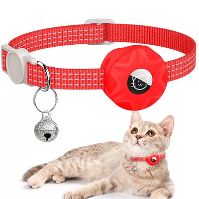 Fashion Cat Collar Tracker Silicone Case pawello