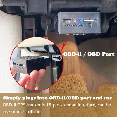 Tracker 16 PIN OBD Plug And Play Car tracksyshop
