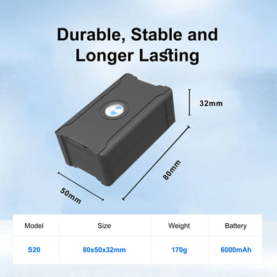 Anti-Theft Hidden GPS Tracker With Remote Control Real-Time Vehicle Tracker For Car, Truck, Motorcycle & Luggage, Subscription Required tracksyshop