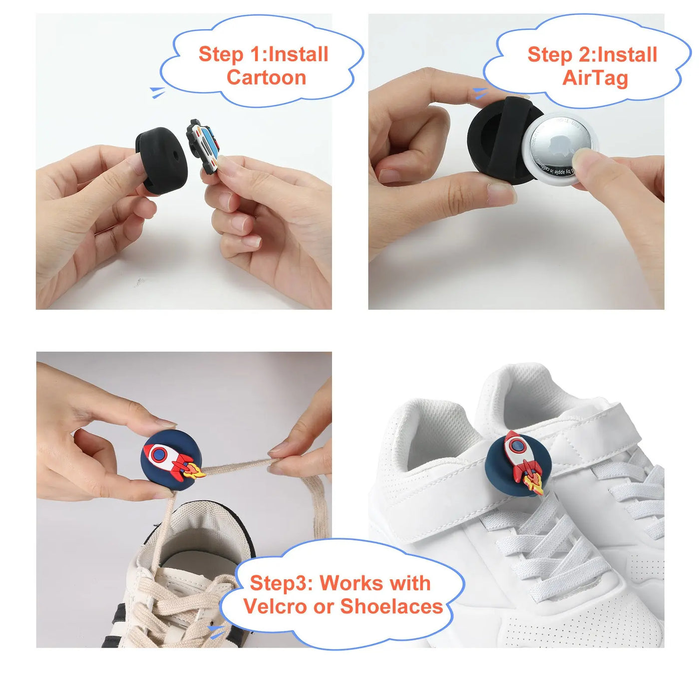 Pet Silicone Tracker Airtag Protective Shell pawello