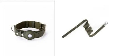 Airtag Pet Collar Tracker Protective Cover Leather Collar tracksyshop
