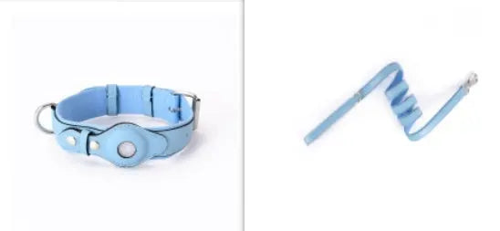 Airtag Pet Collar Tracker Protective Cover Leather Collar tracksyshop